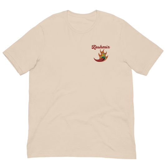 Kashmir Chilli Embroidered Unisex T-Shirt