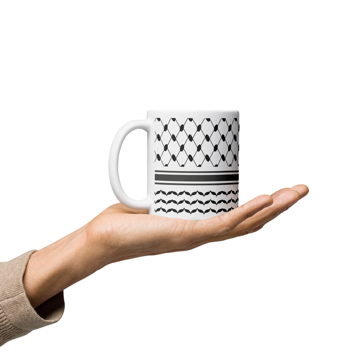 Kuffiyeh Glossy Mug