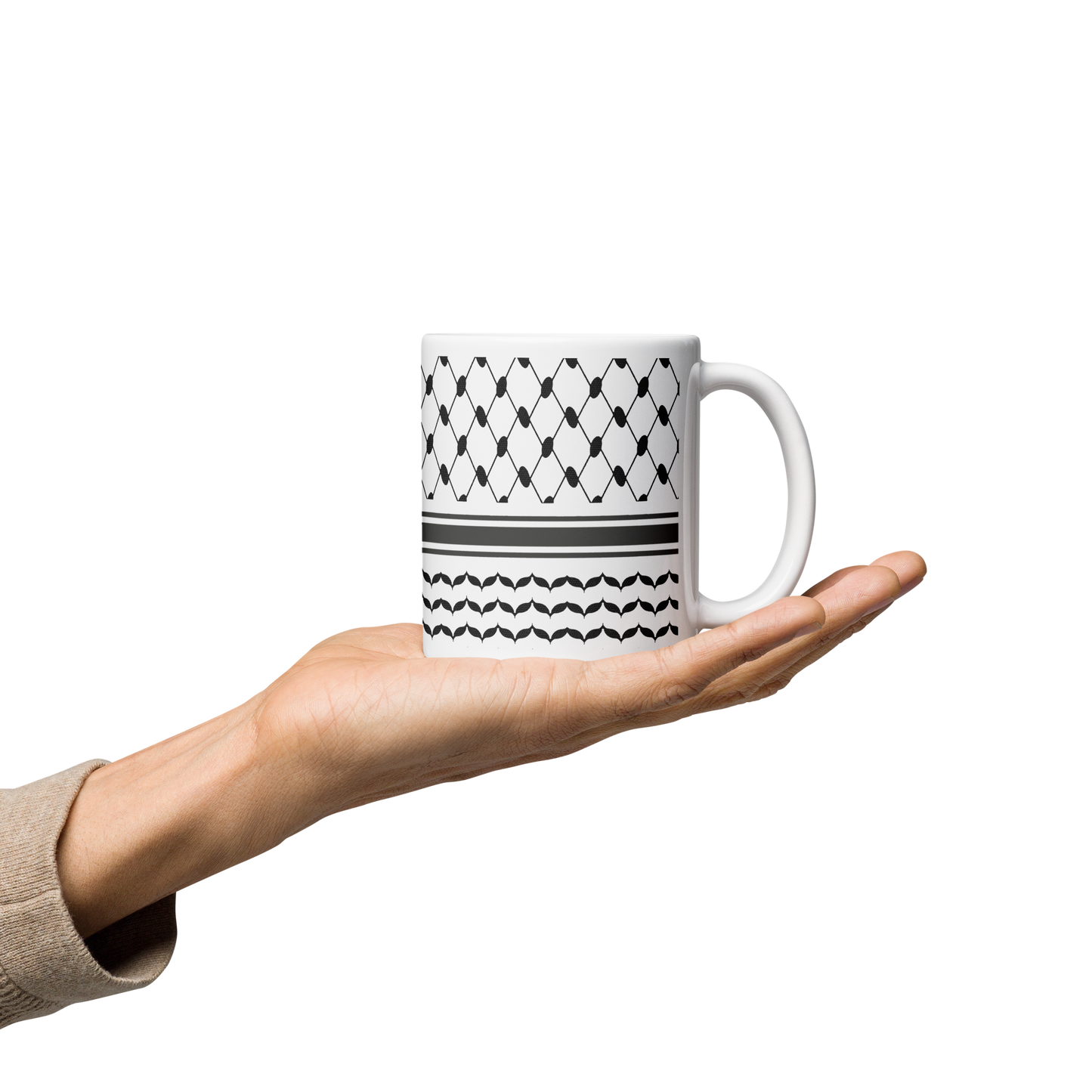 Kuffiyeh Glossy Mug