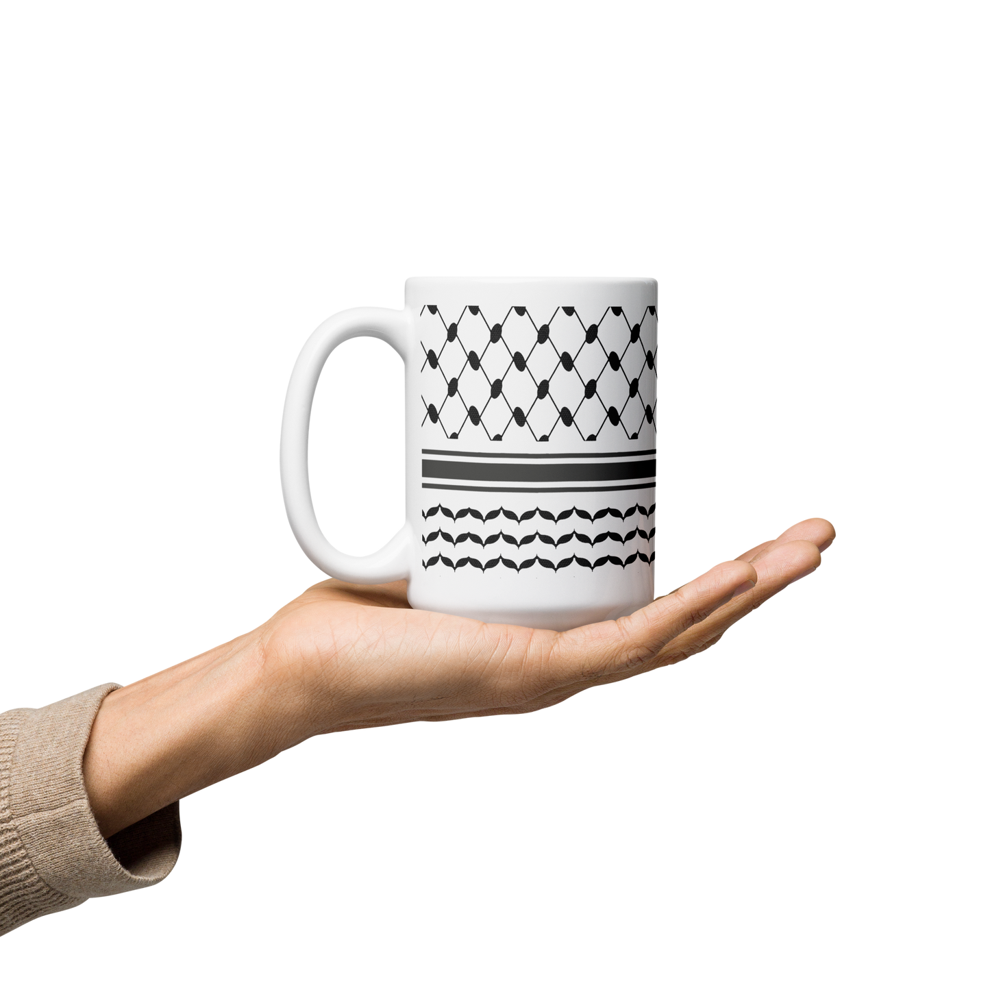 Kuffiyeh Glossy Mug