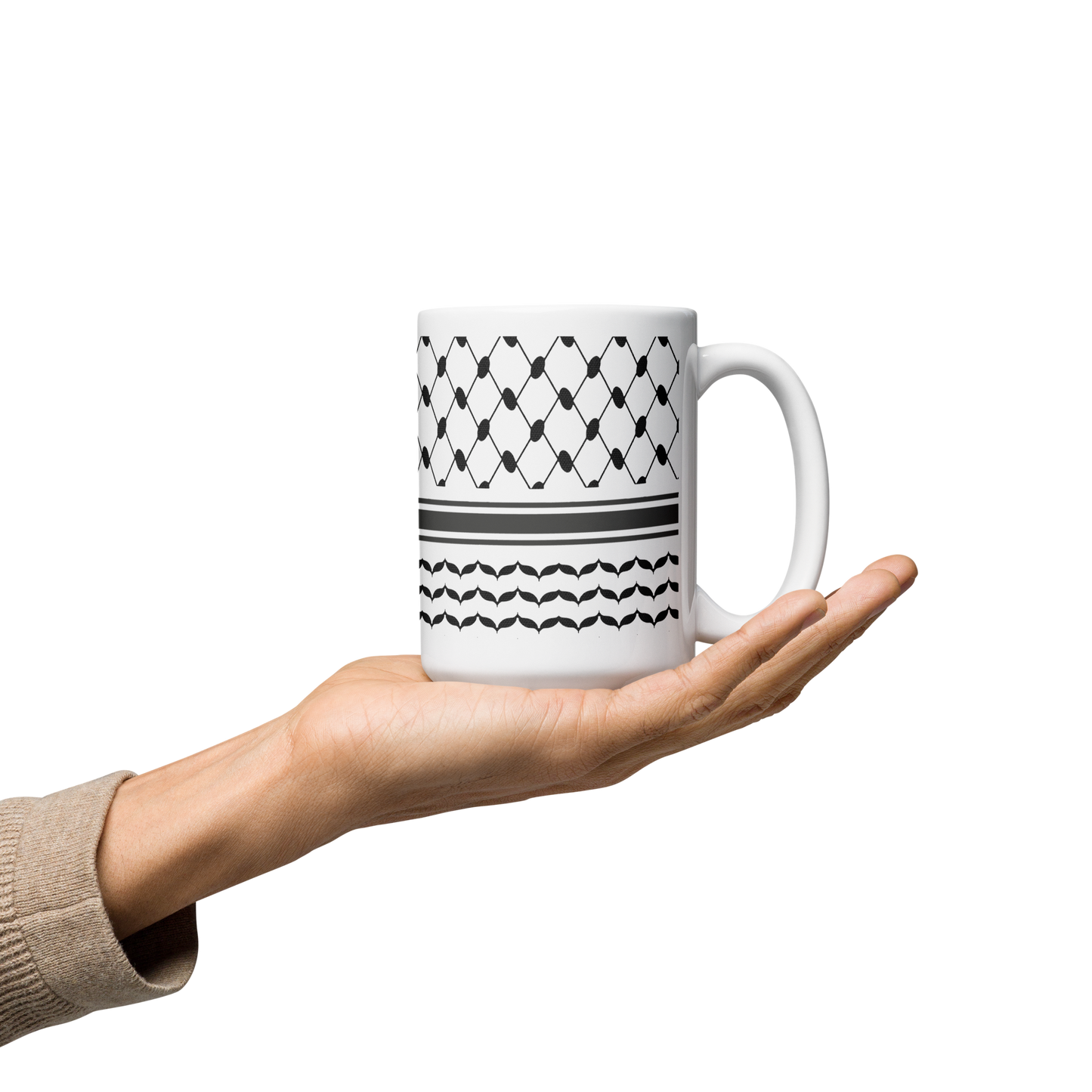 Kuffiyeh Glossy Mug