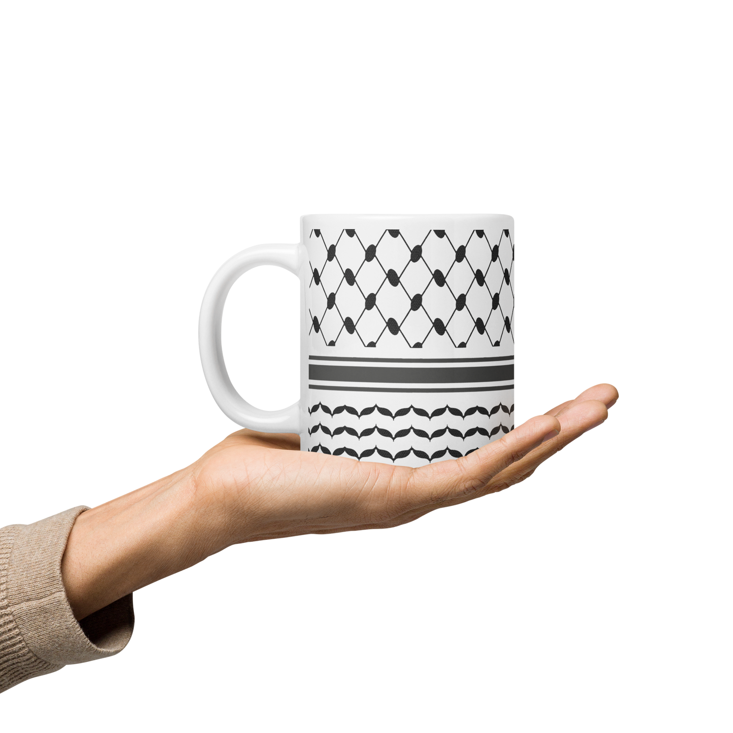 Kuffiyeh Glossy Mug