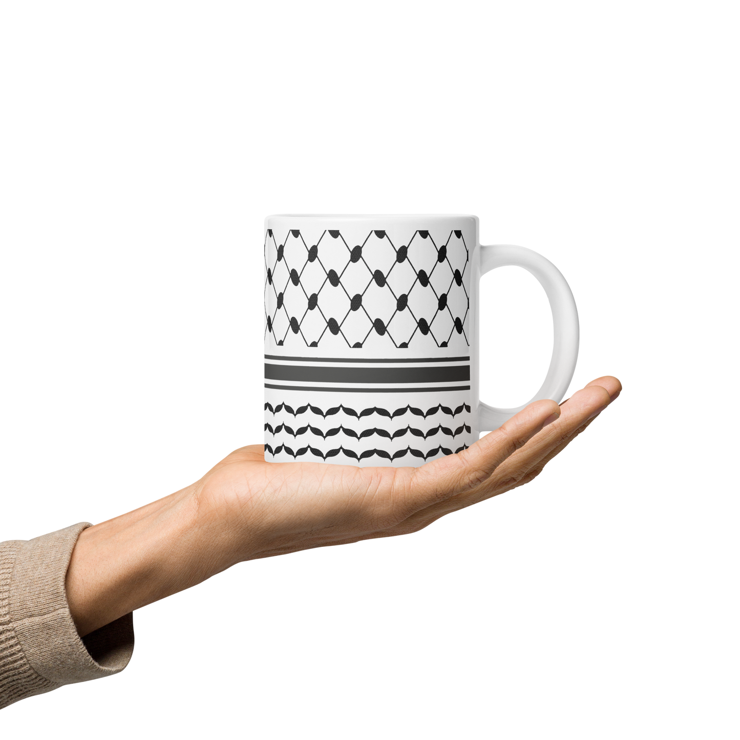 Kuffiyeh Glossy Mug