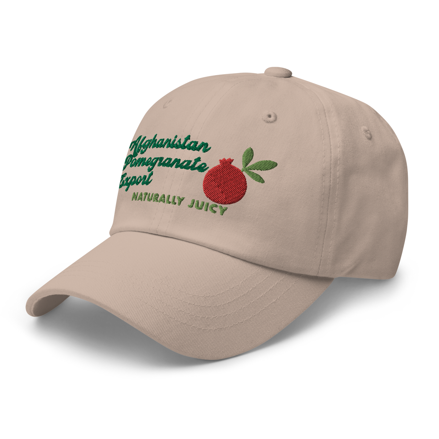 Afghanistan Pomegranate Export Dad Hat