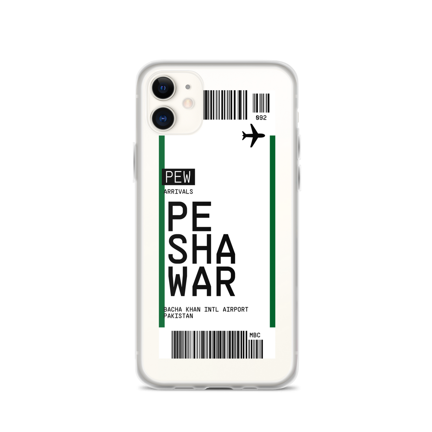 Peshawar Ticket iPhone® Case