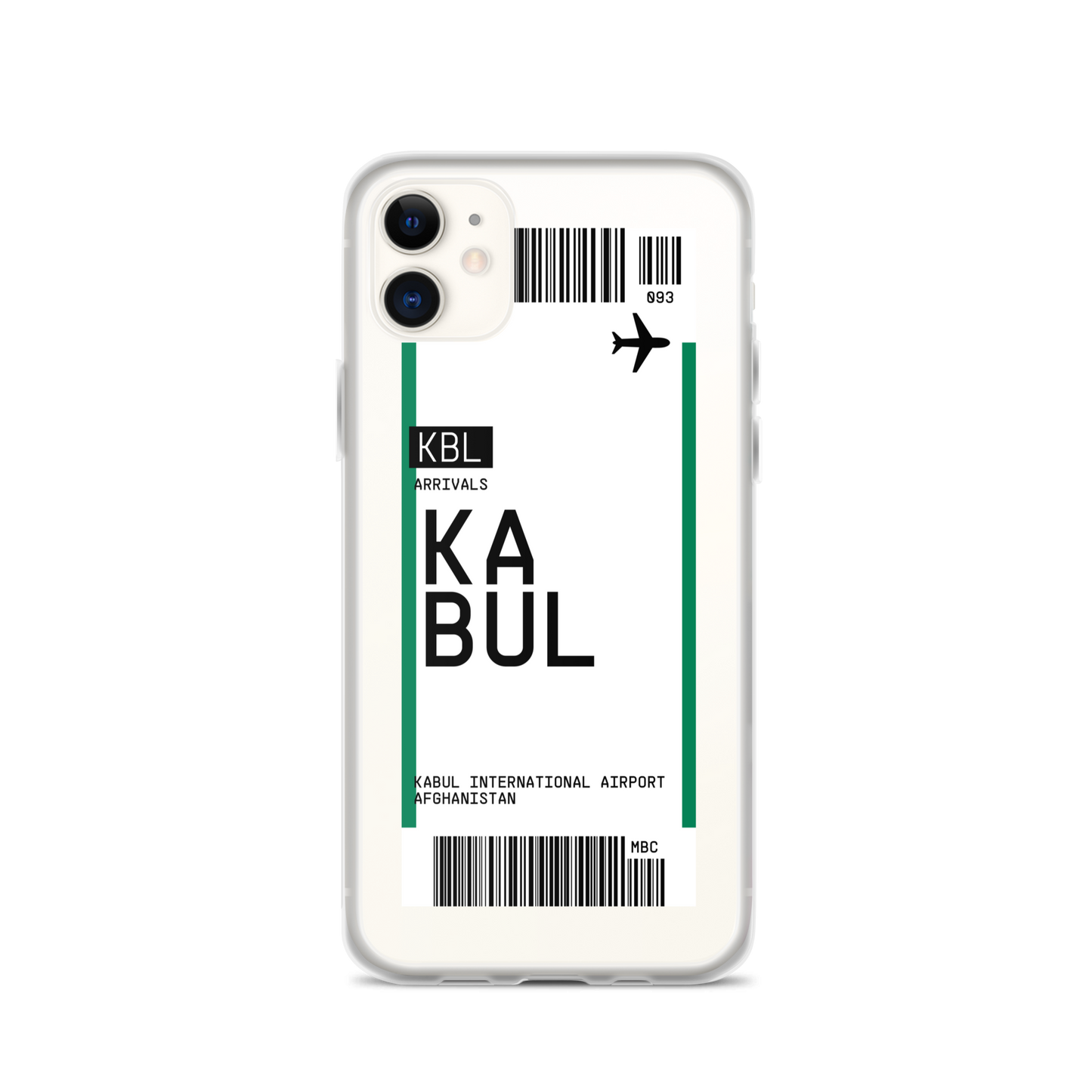 Kabul Ticket iPhone® Case