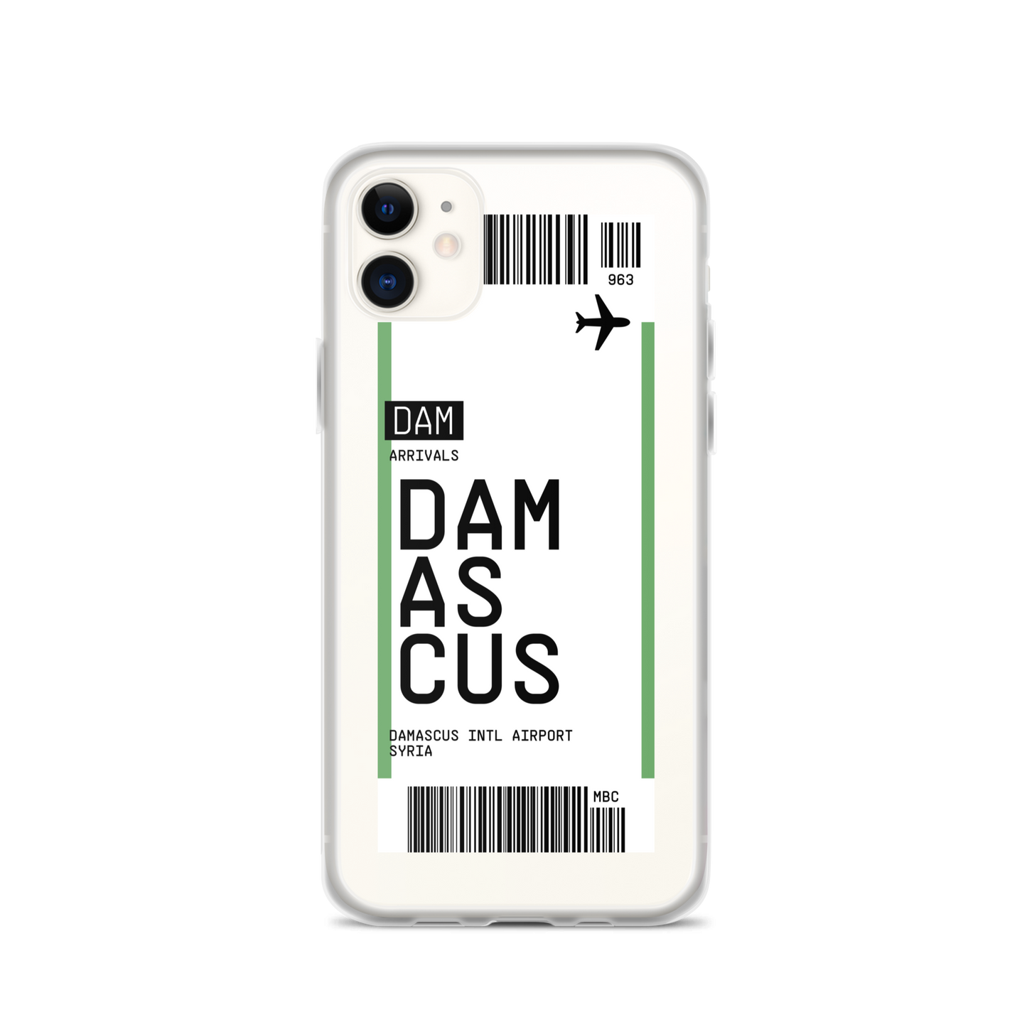 Damascus Ticket iPhone® Case