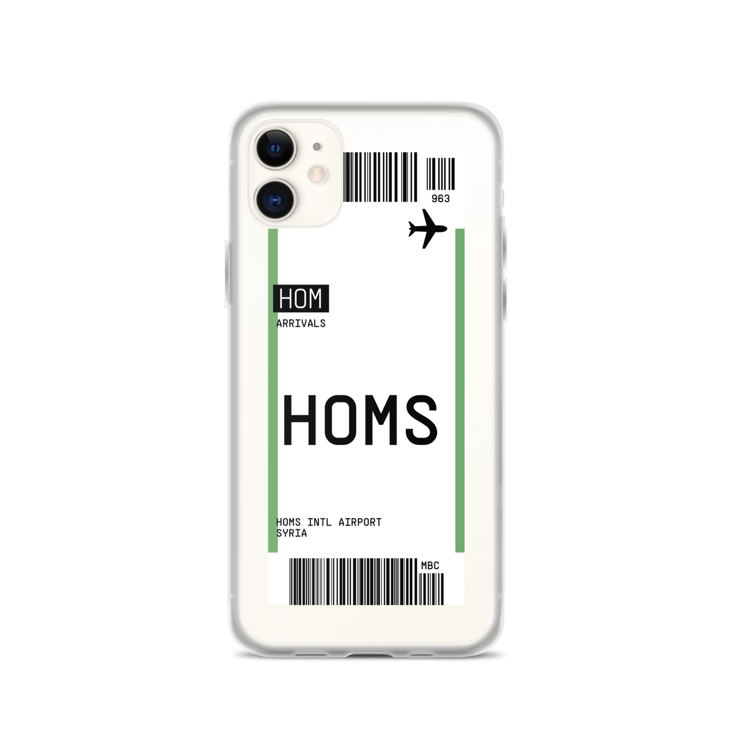 Homs Ticket iPhone® Case