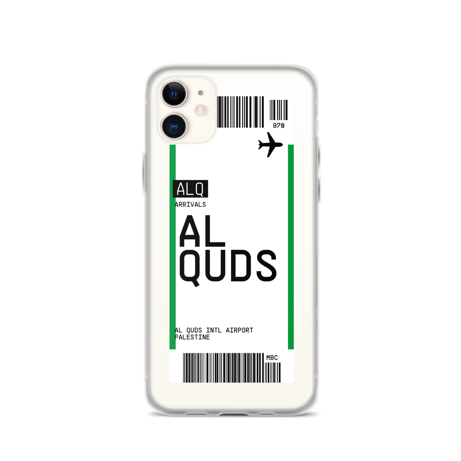 Compatible Iphone Plane Ticket Phone Case Iphone 11 Mobile Cover
