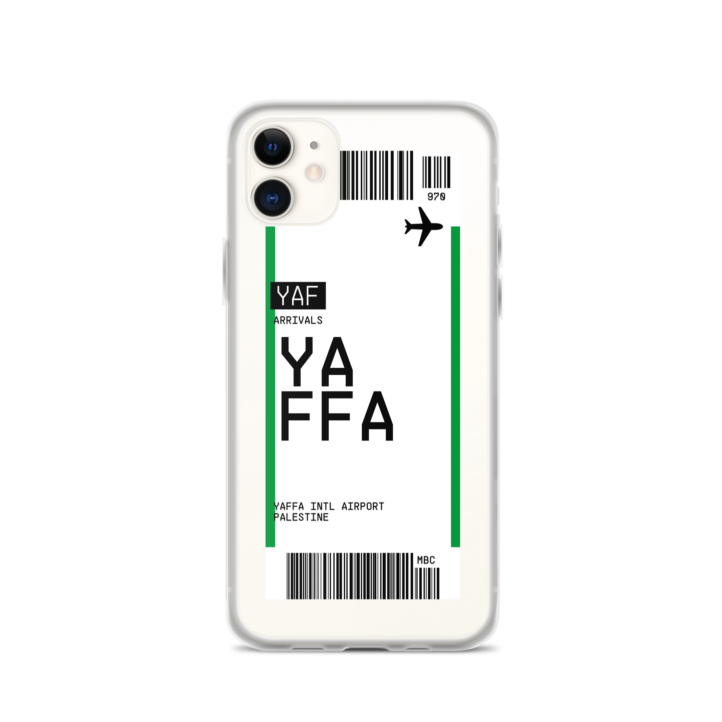 Yaffa Ticket iPhone® Case