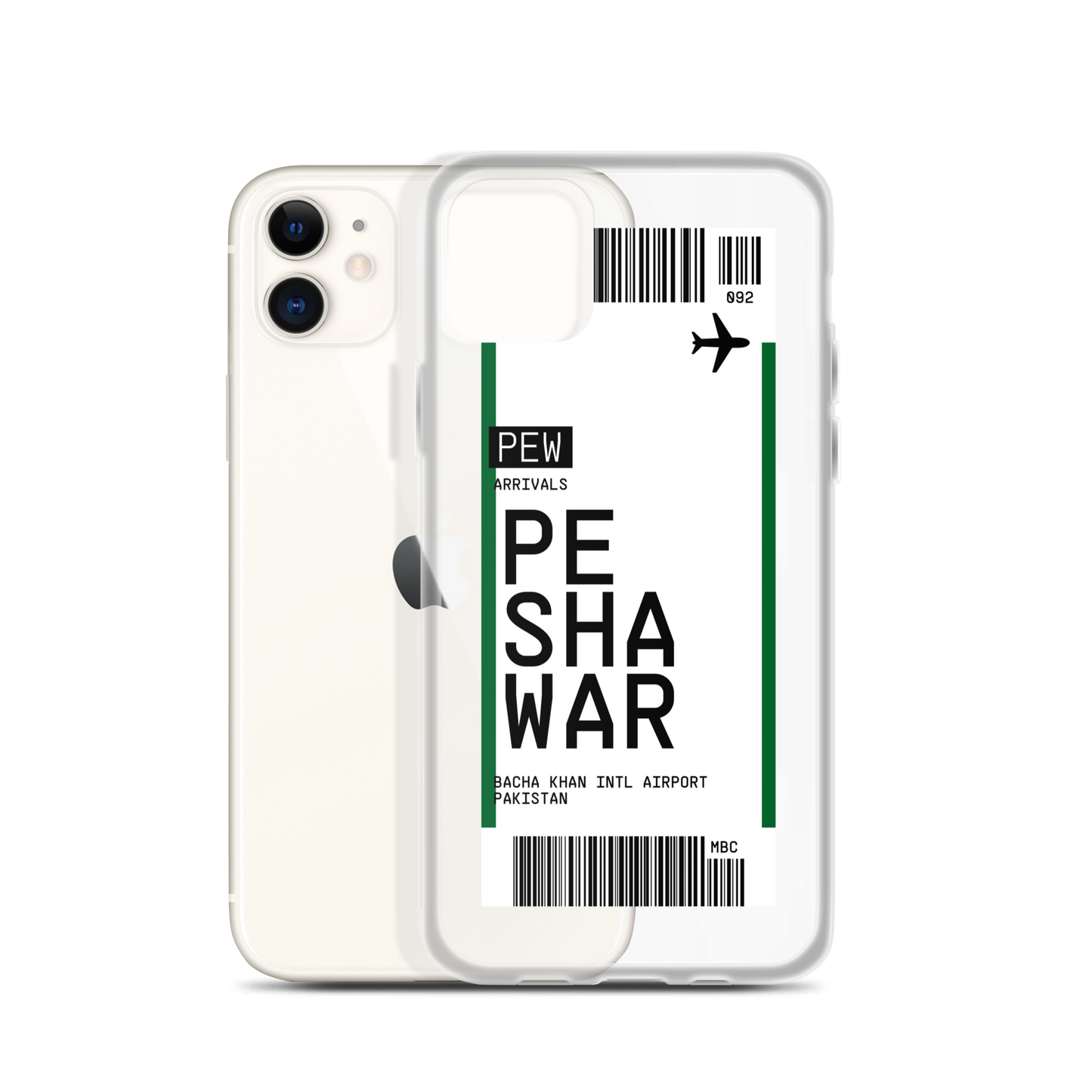 Peshawar Ticket iPhone® Case