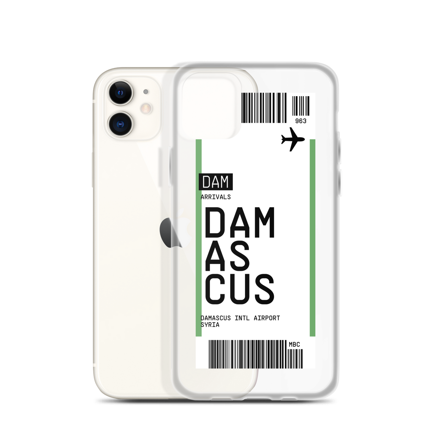 Damascus Ticket iPhone® Case