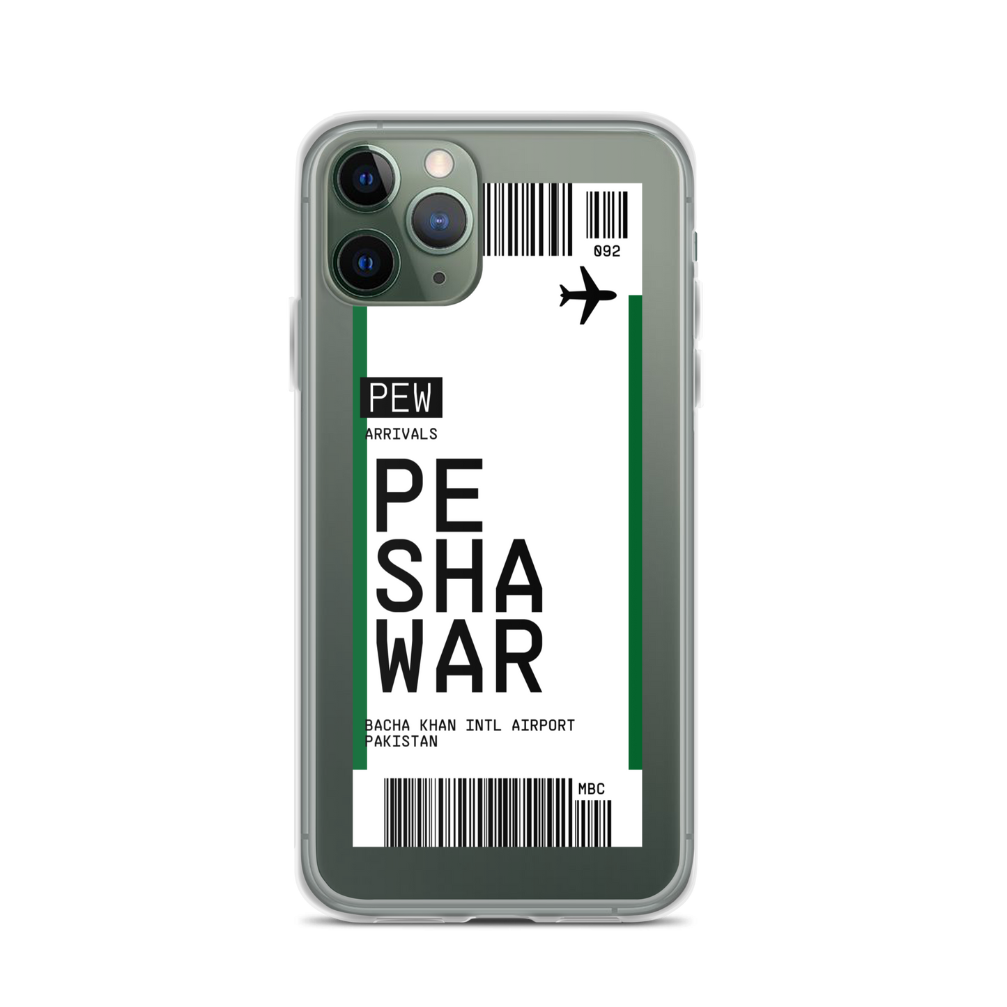 Peshawar Ticket iPhone® Case