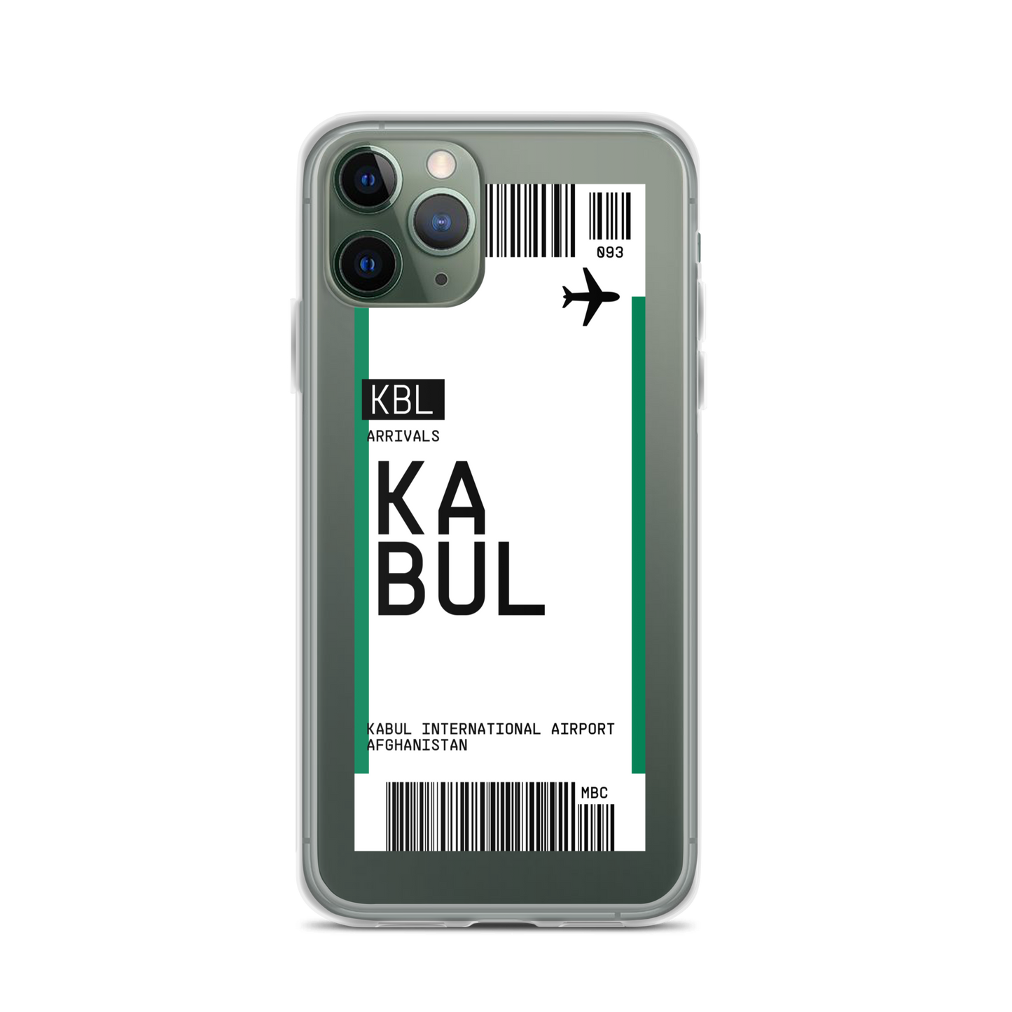 Kabul Ticket iPhone® Case