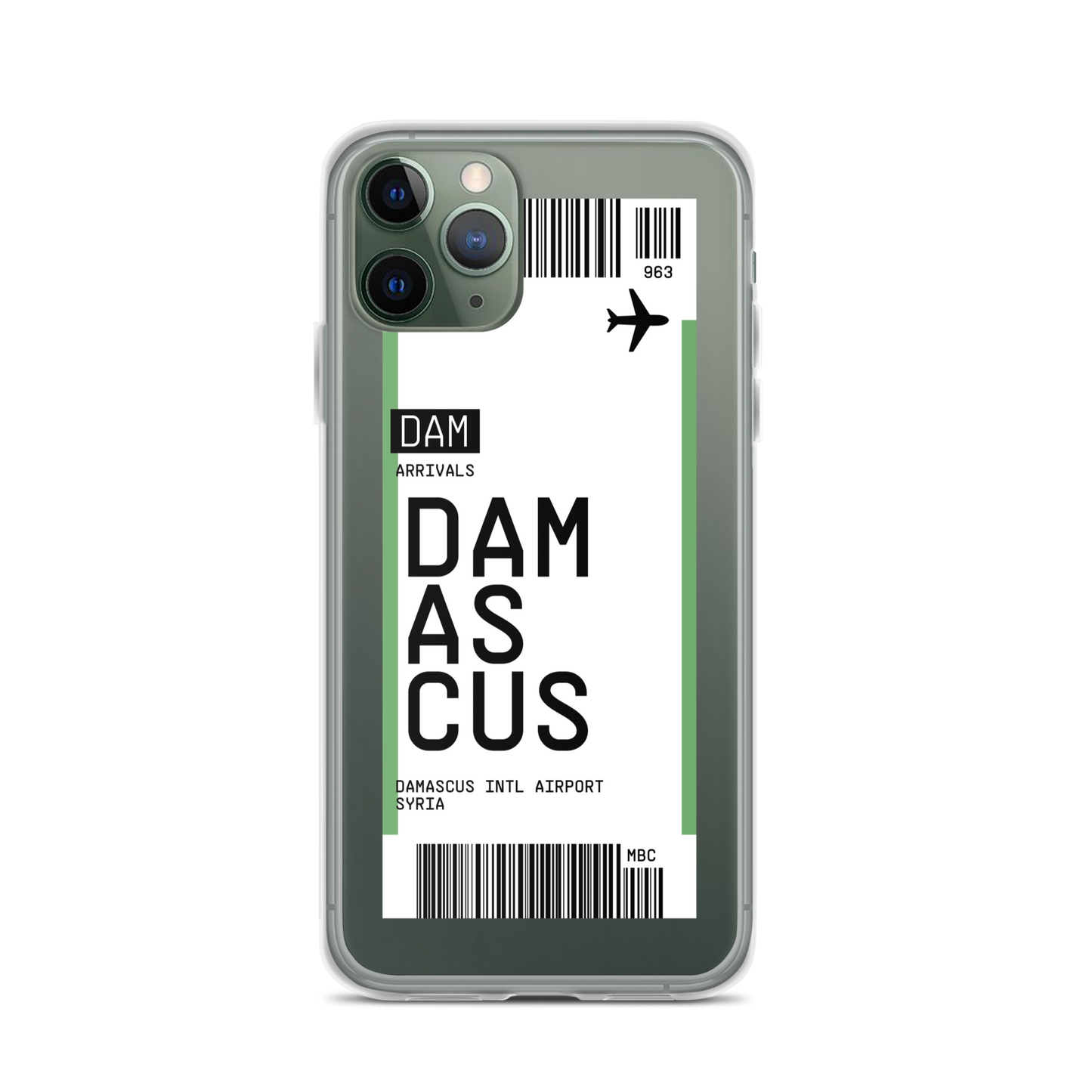 Damascus Ticket iPhone® Case