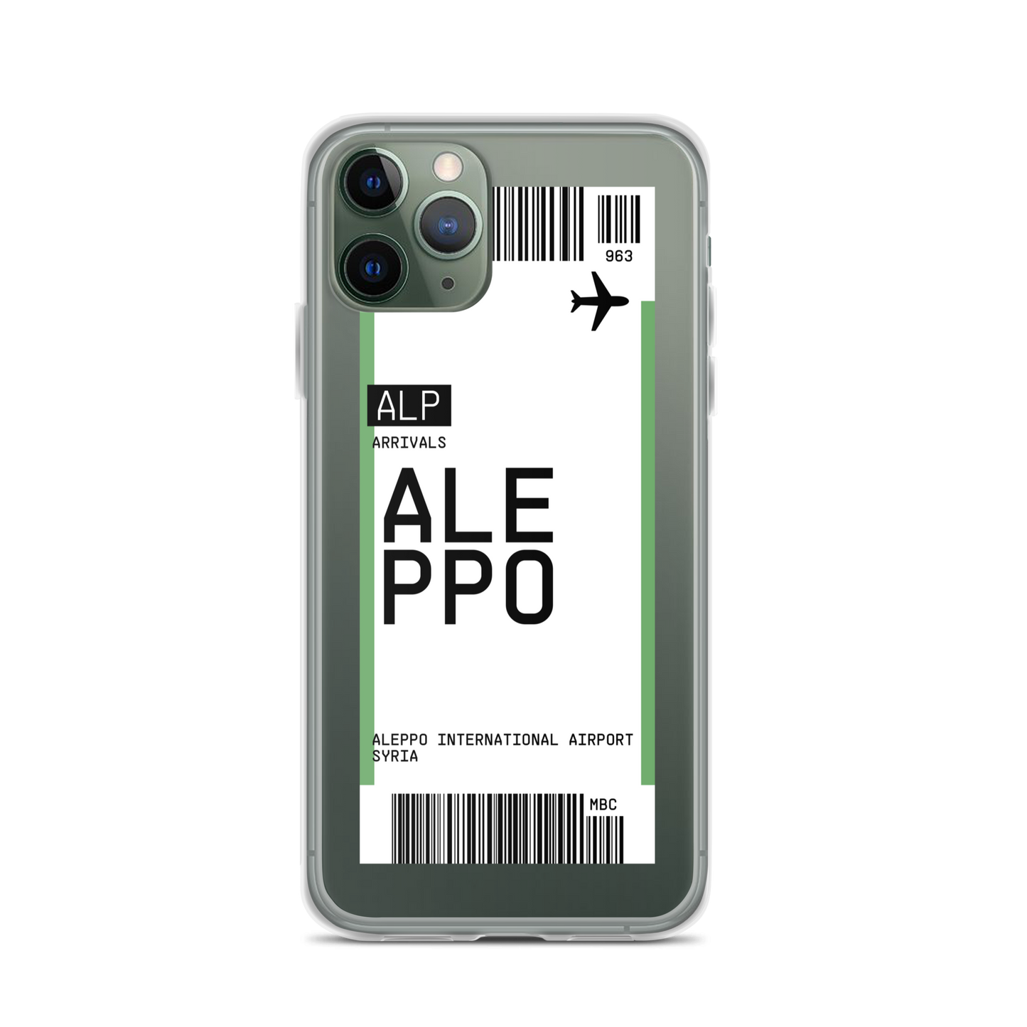 Aleppo Ticket iPhone® Case