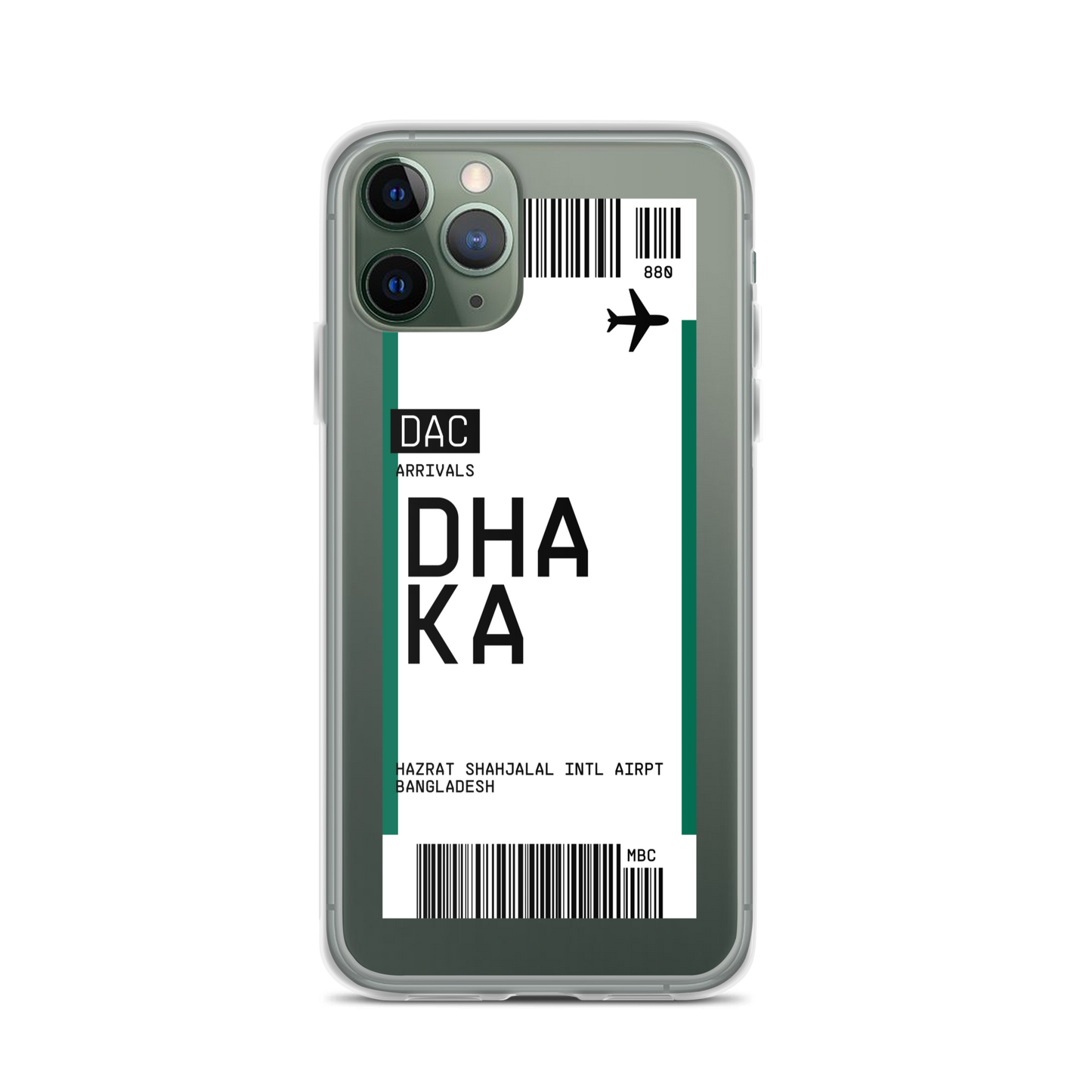 Dhaka Ticket iPhone® Case