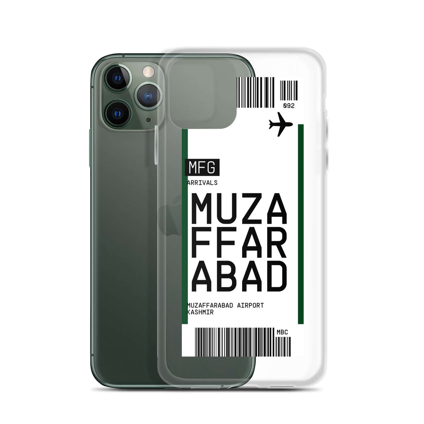 Muzaffarabad Ticket iPhone® Case