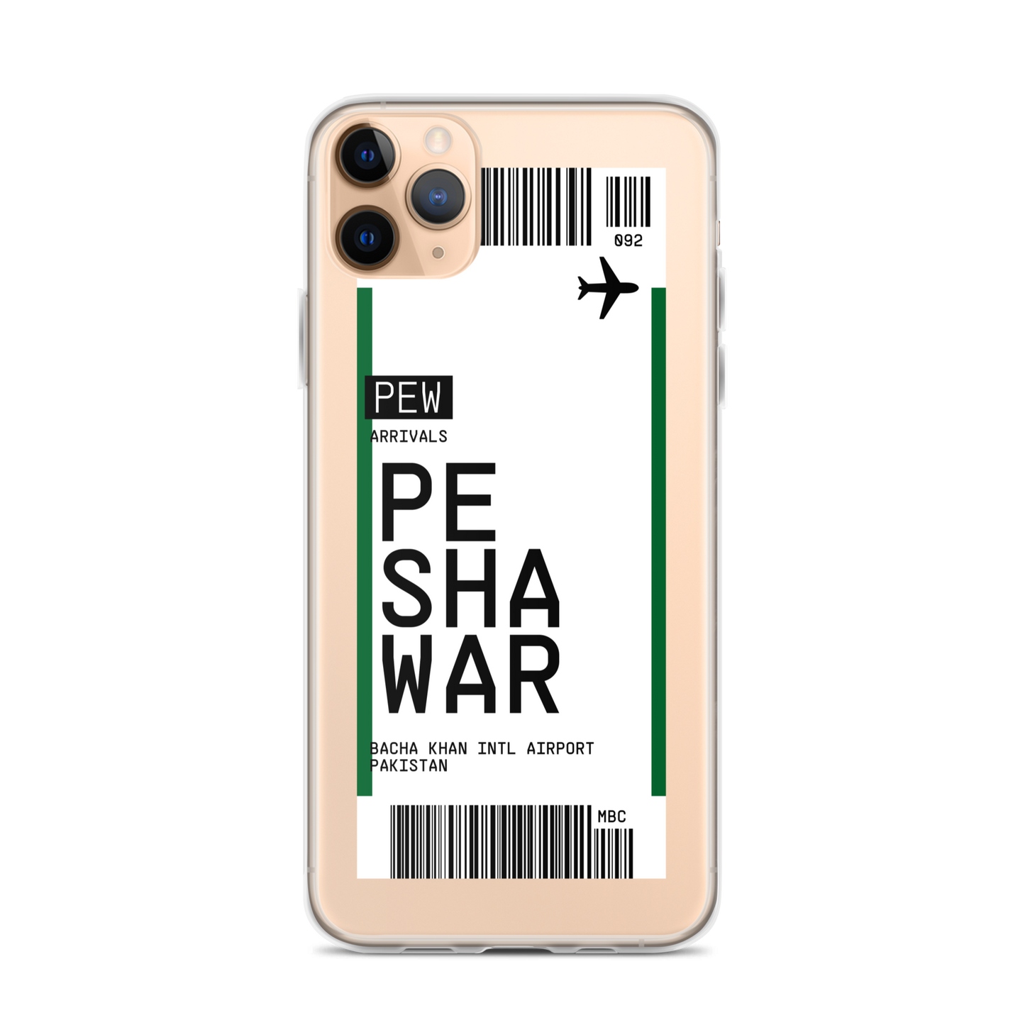 Peshawar Ticket iPhone® Case