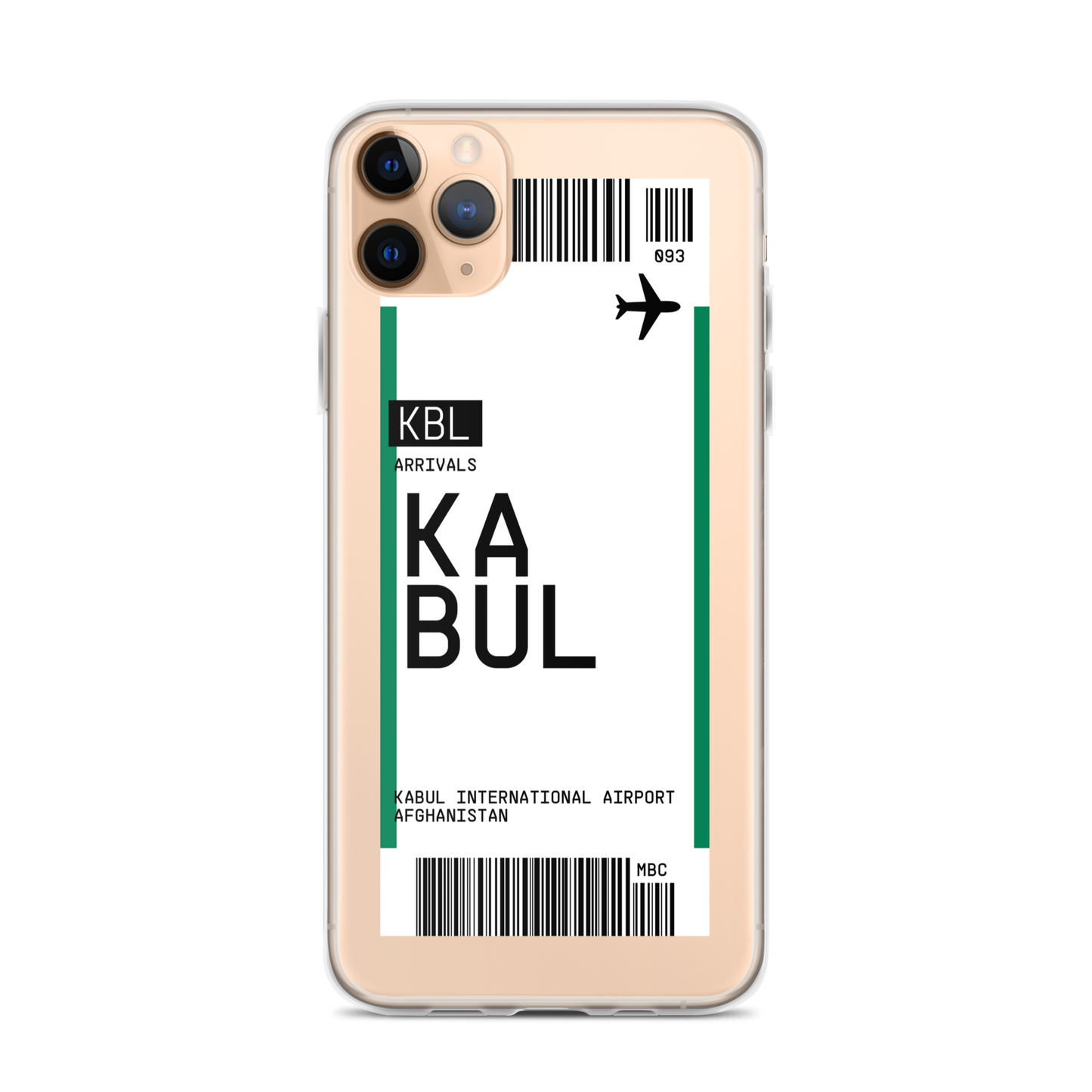 Kabul Ticket iPhone® Case