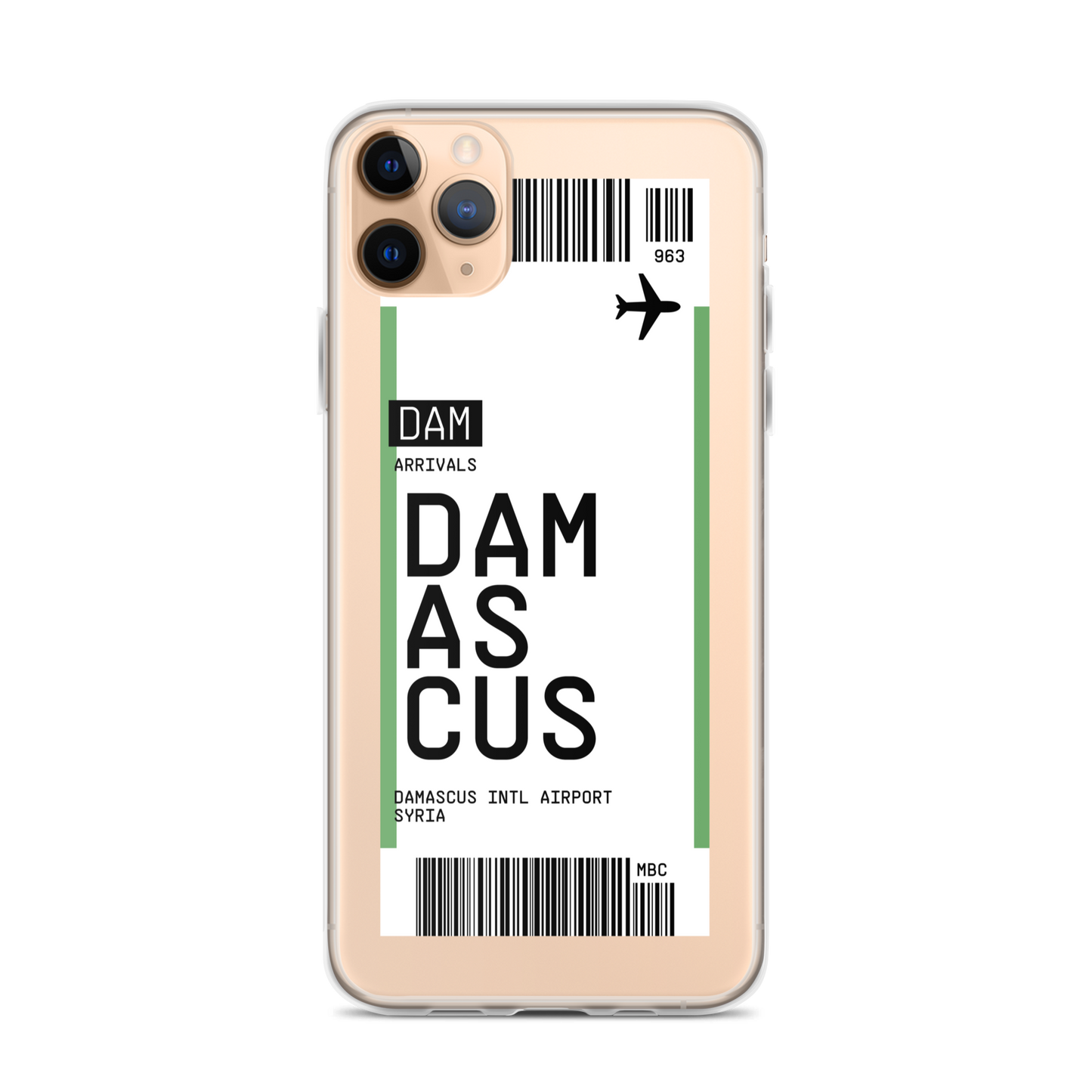 Damascus Ticket iPhone® Case