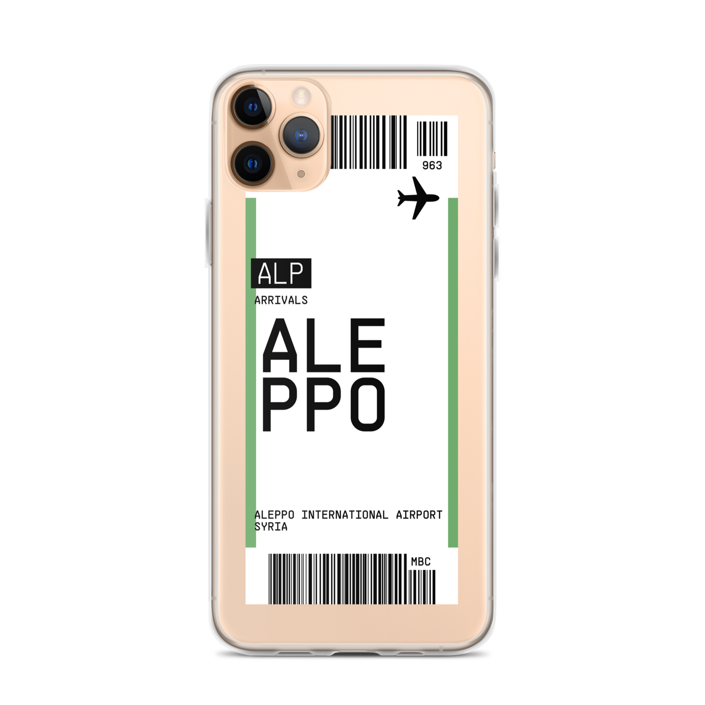 Aleppo Ticket iPhone® Case