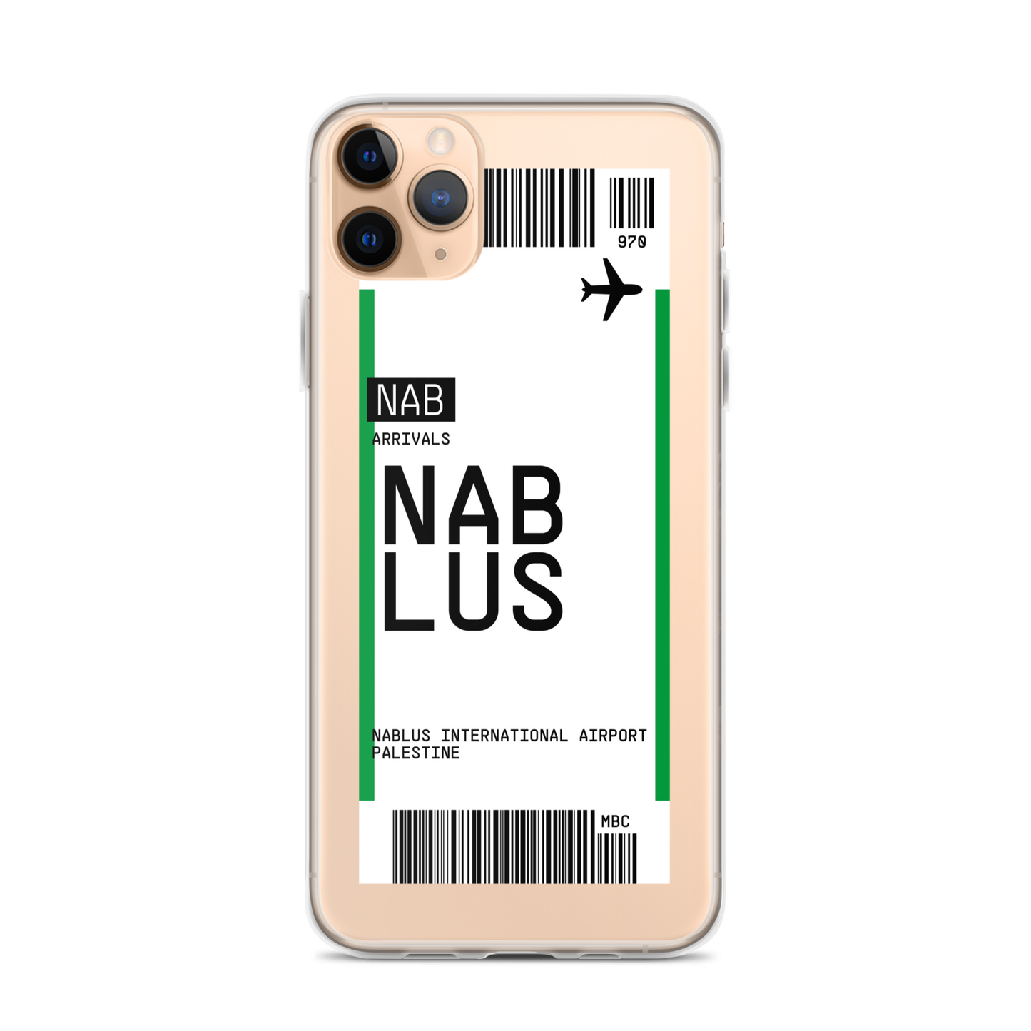 Nablus Ticket iPhone® Case