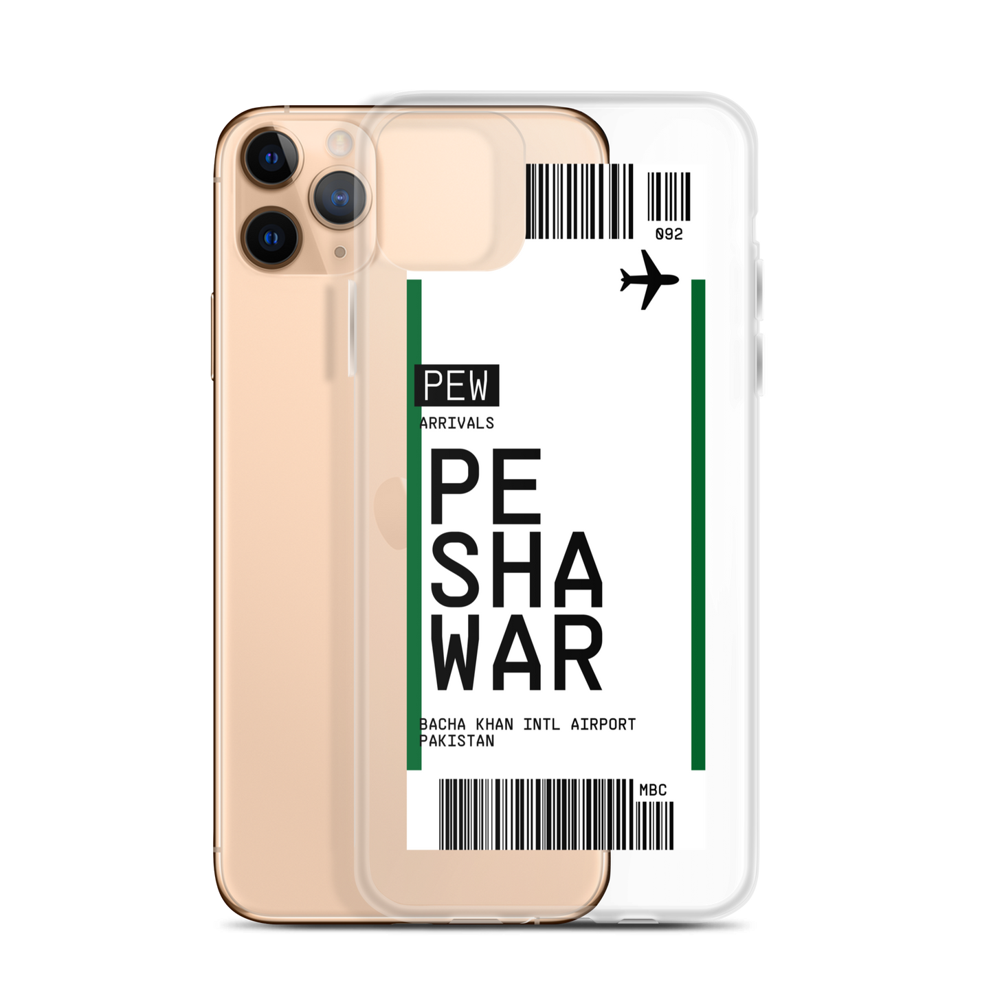 Peshawar Ticket iPhone® Case