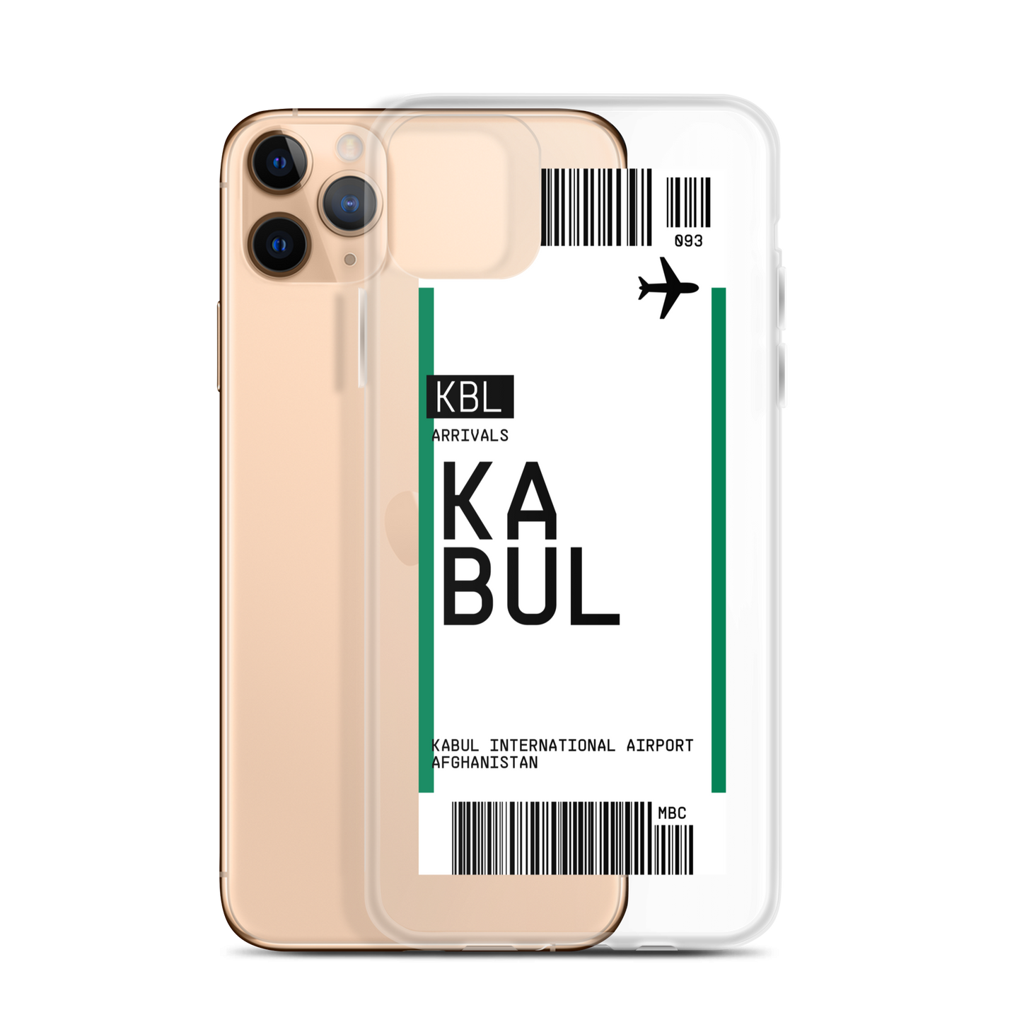 Kabul Ticket iPhone® Case