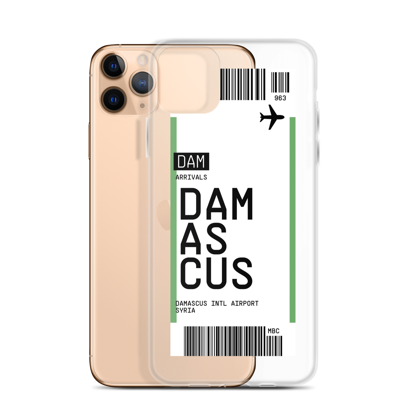 Damascus Ticket iPhone® Case