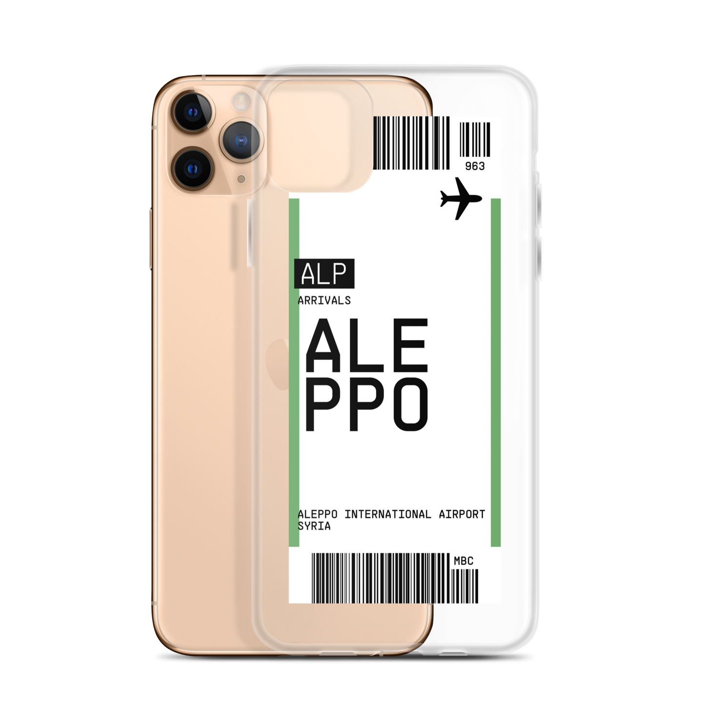 Aleppo Ticket iPhone® Case