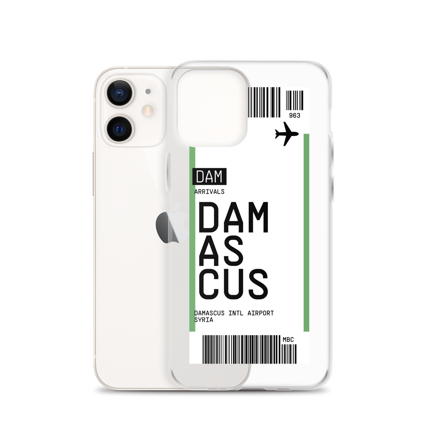 Damascus Ticket iPhone® Case