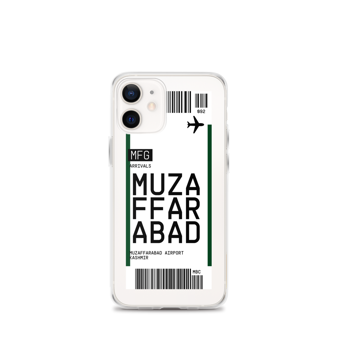 Muzaffarabad Ticket iPhone® Case