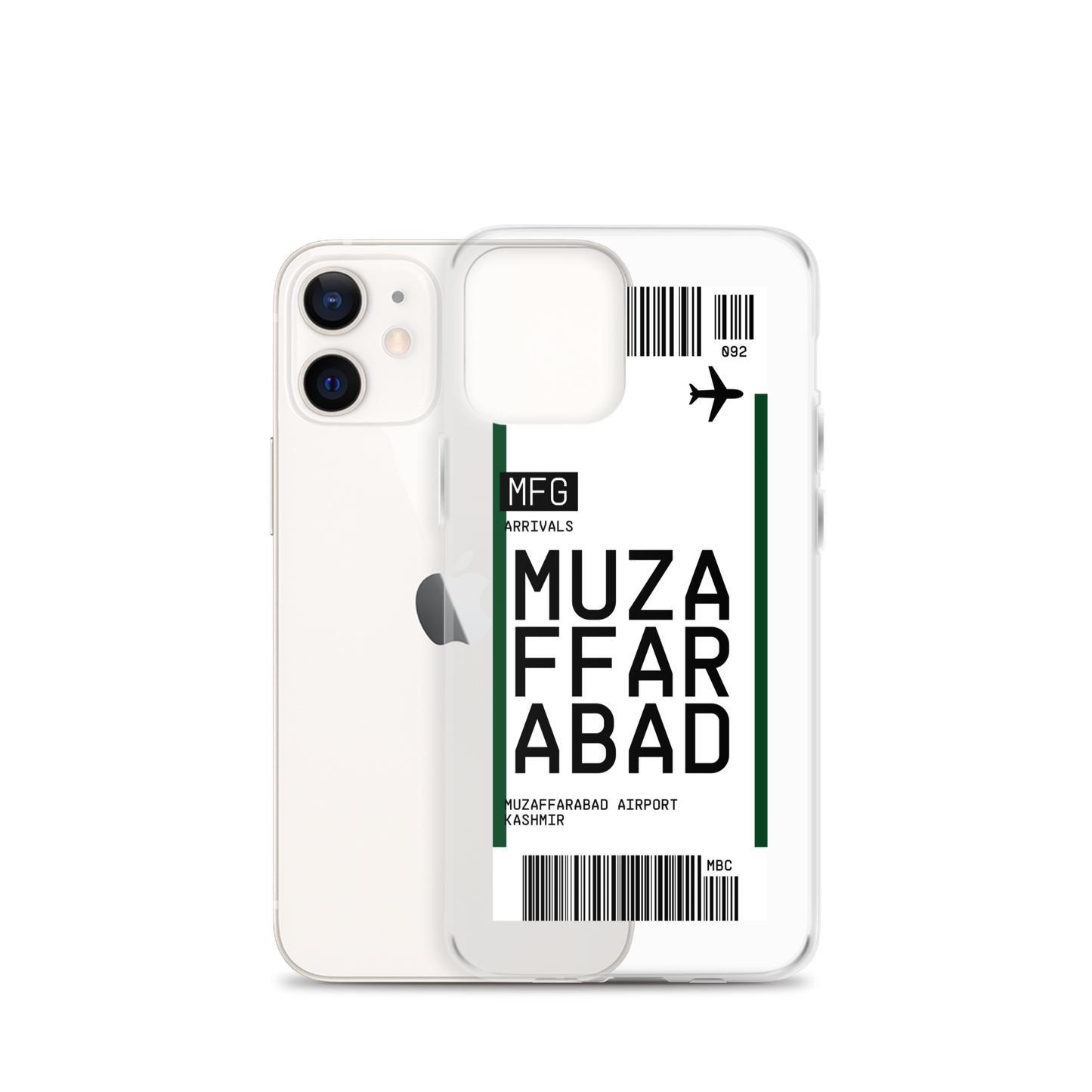 Muzaffarabad Ticket iPhone® Case