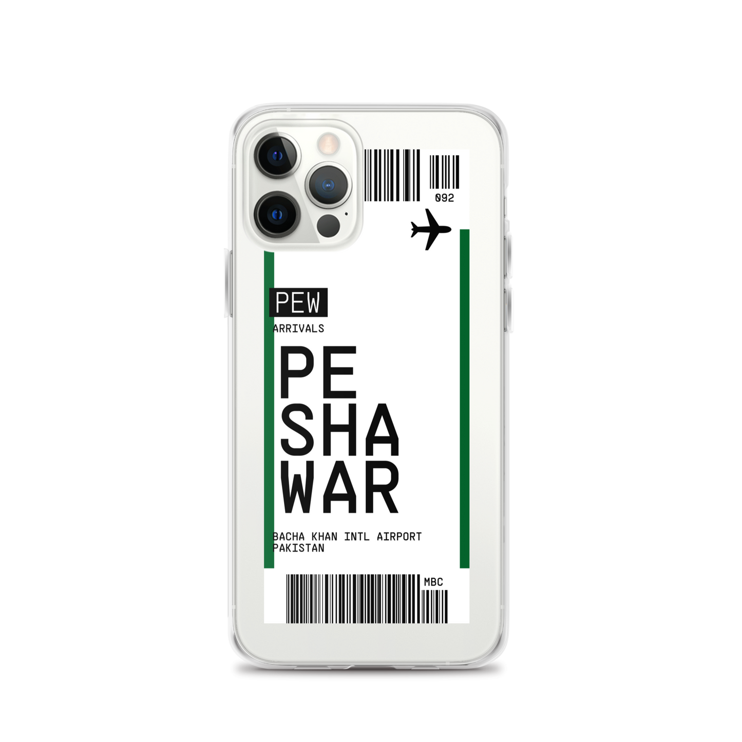 Peshawar Ticket iPhone® Case