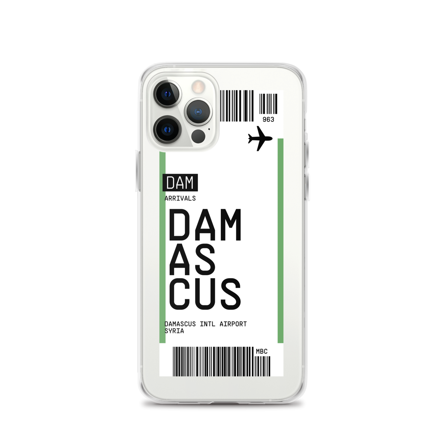 Damascus Ticket iPhone® Case