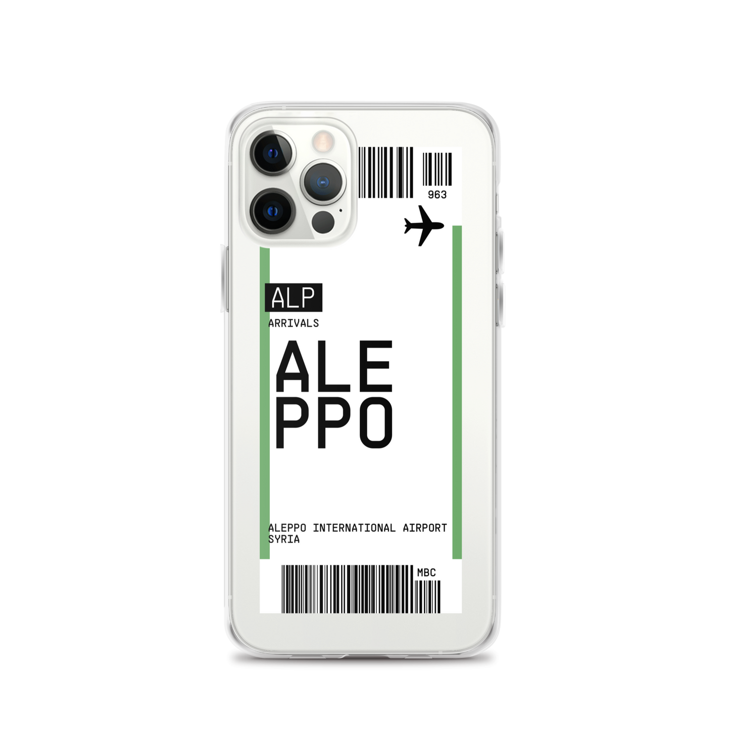 Aleppo Ticket iPhone® Case