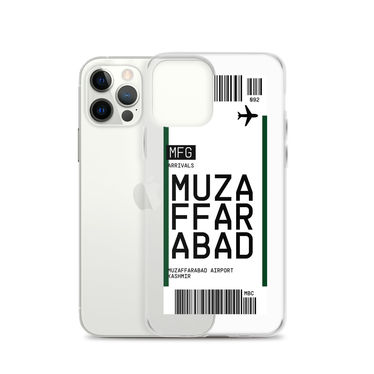 Muzaffarabad Ticket iPhone® Case