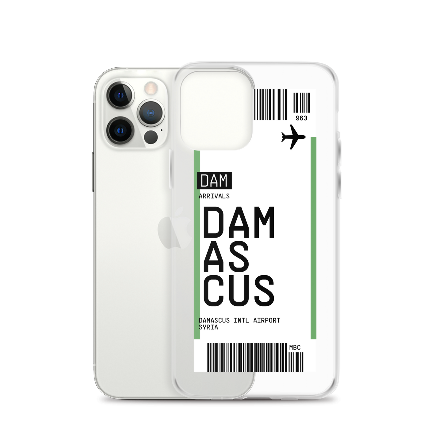 Damascus Ticket iPhone® Case