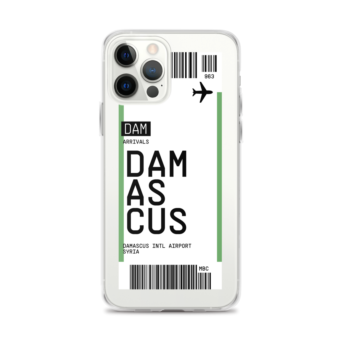 Damascus Ticket iPhone® Case