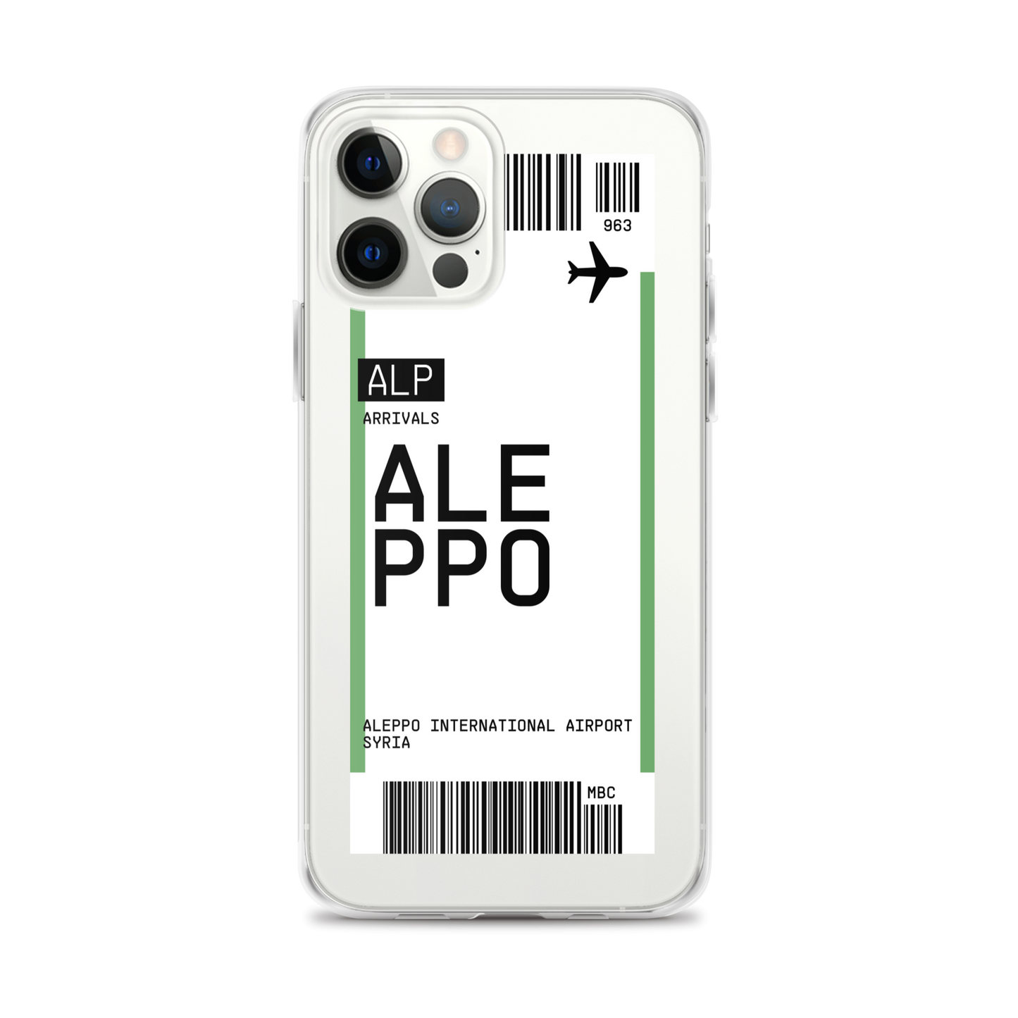 Aleppo Ticket iPhone® Case