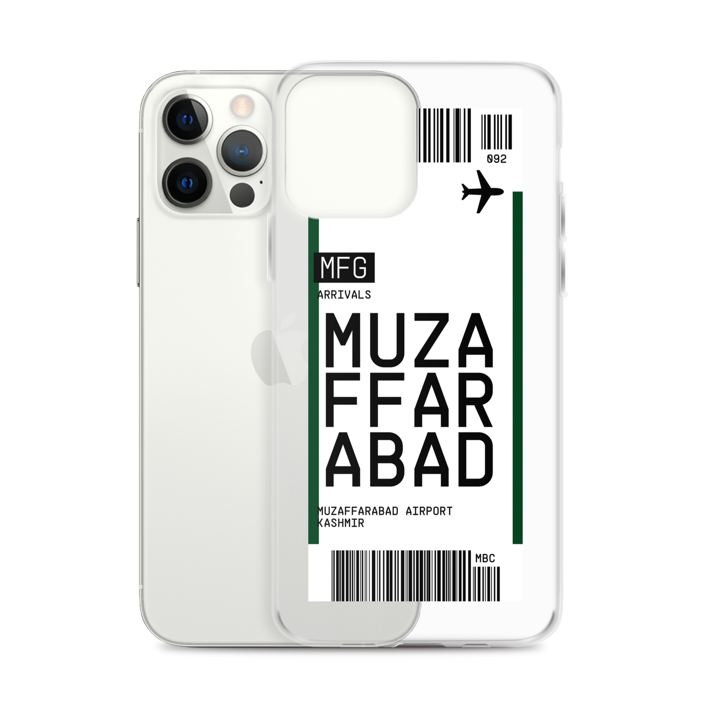 Muzaffarabad Ticket iPhone® Case