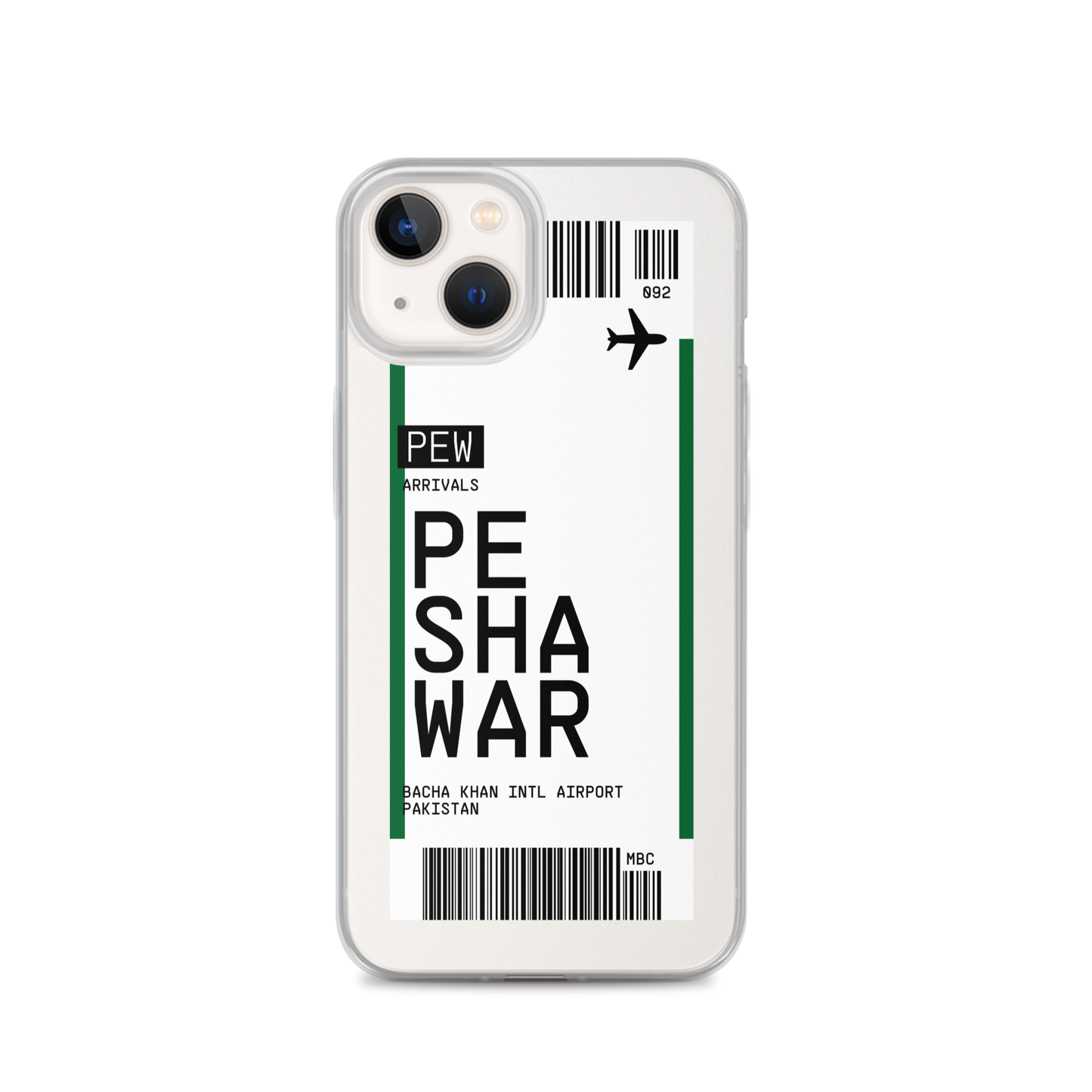 Peshawar Ticket iPhone® Case