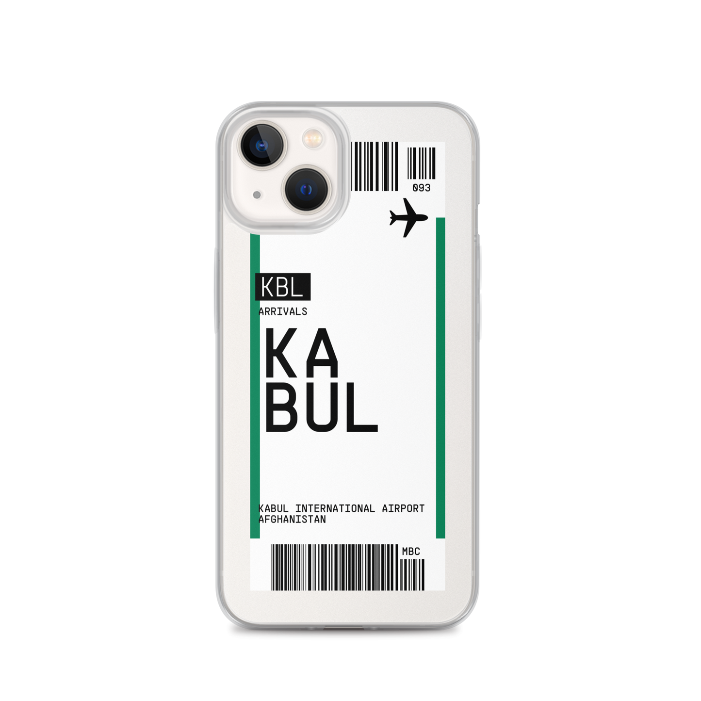 Kabul Ticket iPhone® Case