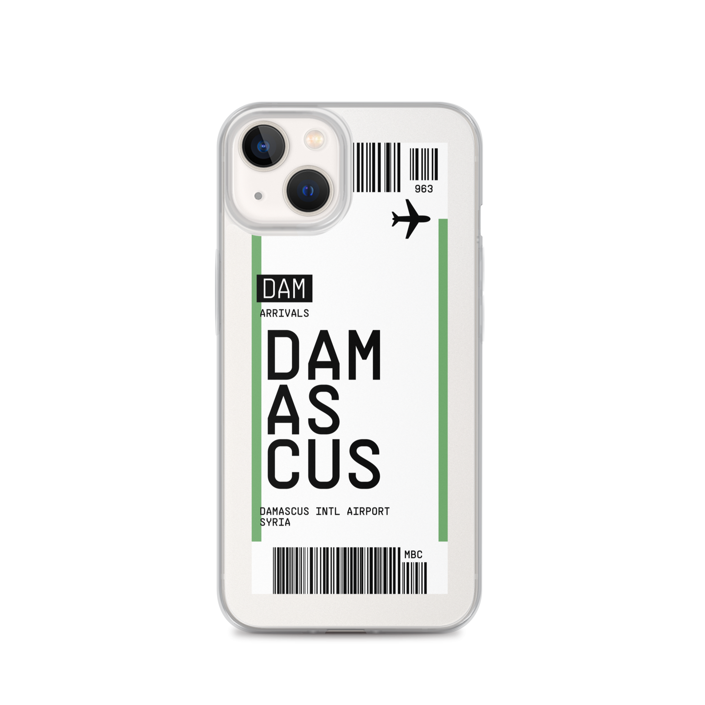 Damascus Ticket iPhone® Case