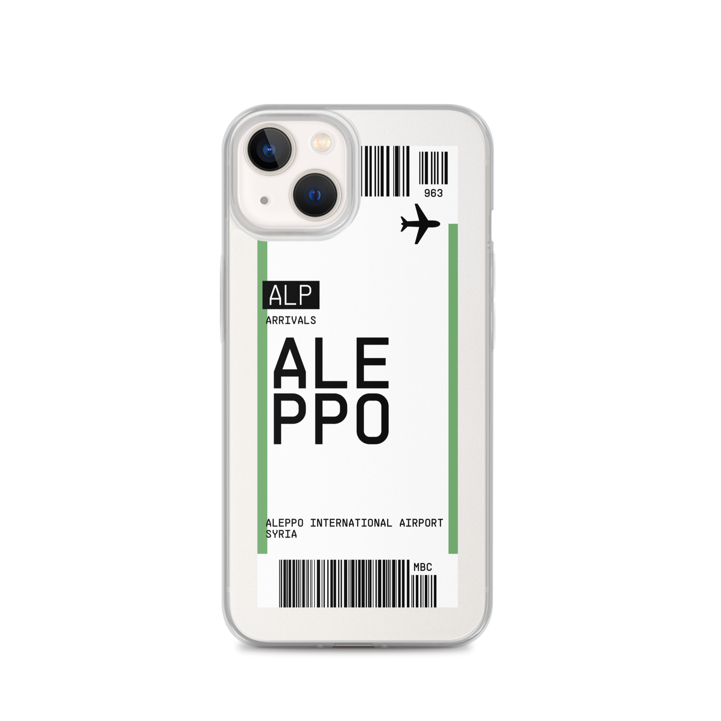 Aleppo Ticket iPhone® Case