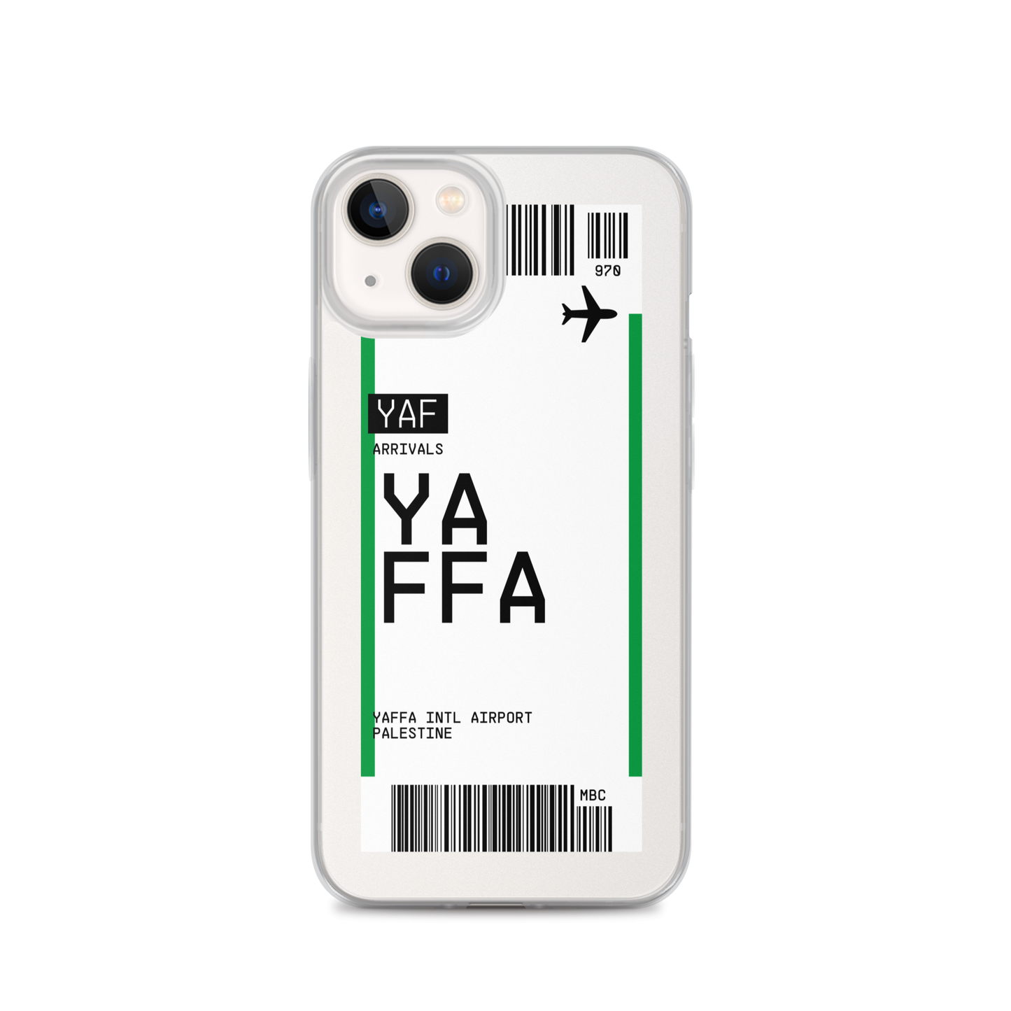 Yaffa Ticket iPhone® Case