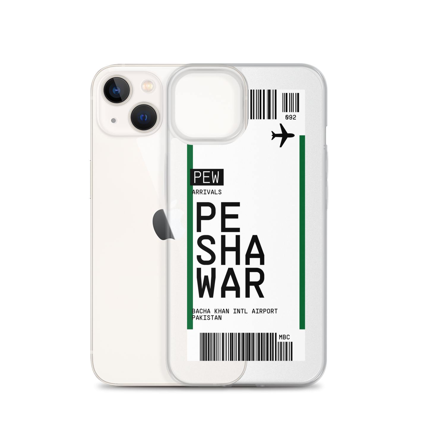 Peshawar Ticket iPhone® Case