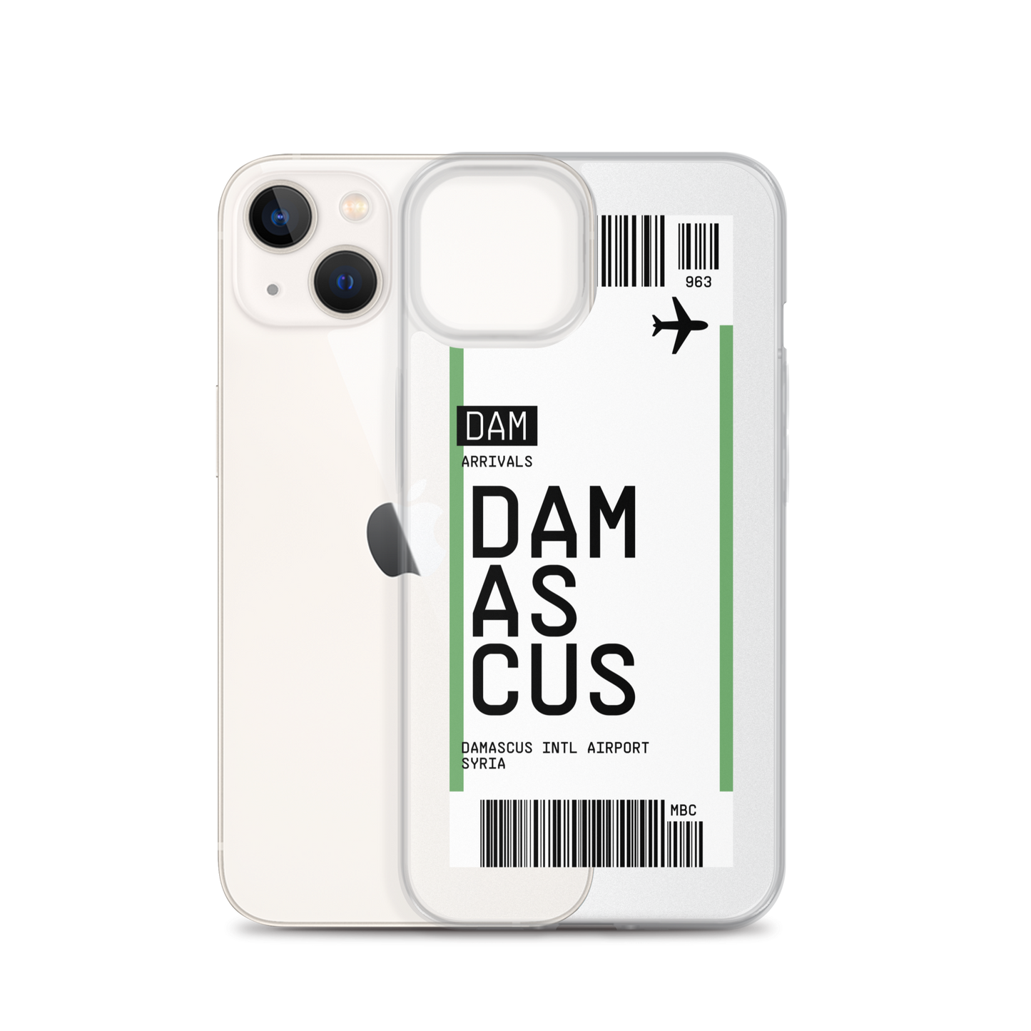 Damascus Ticket iPhone® Case