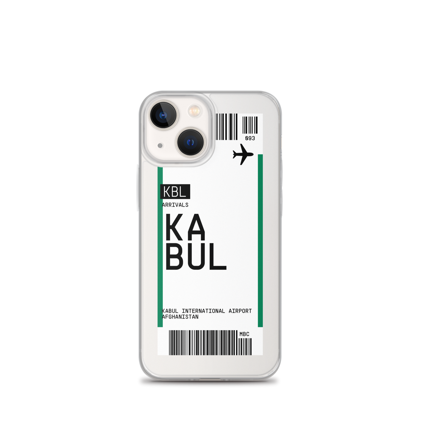 Kabul Ticket iPhone® Case